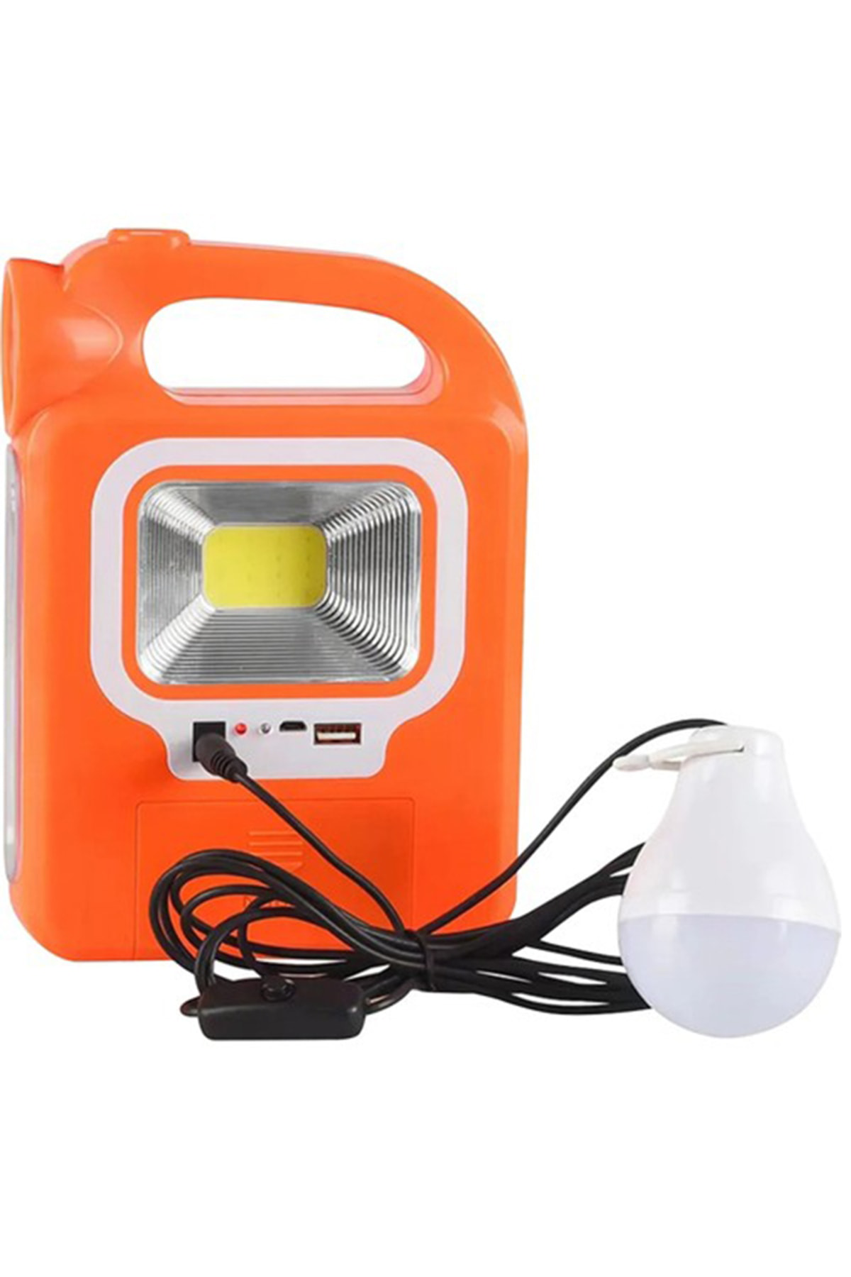 Cob Ledli Solar Şarjlı Güneş Enerjili Acil Durum Kamp Lambası Hb-