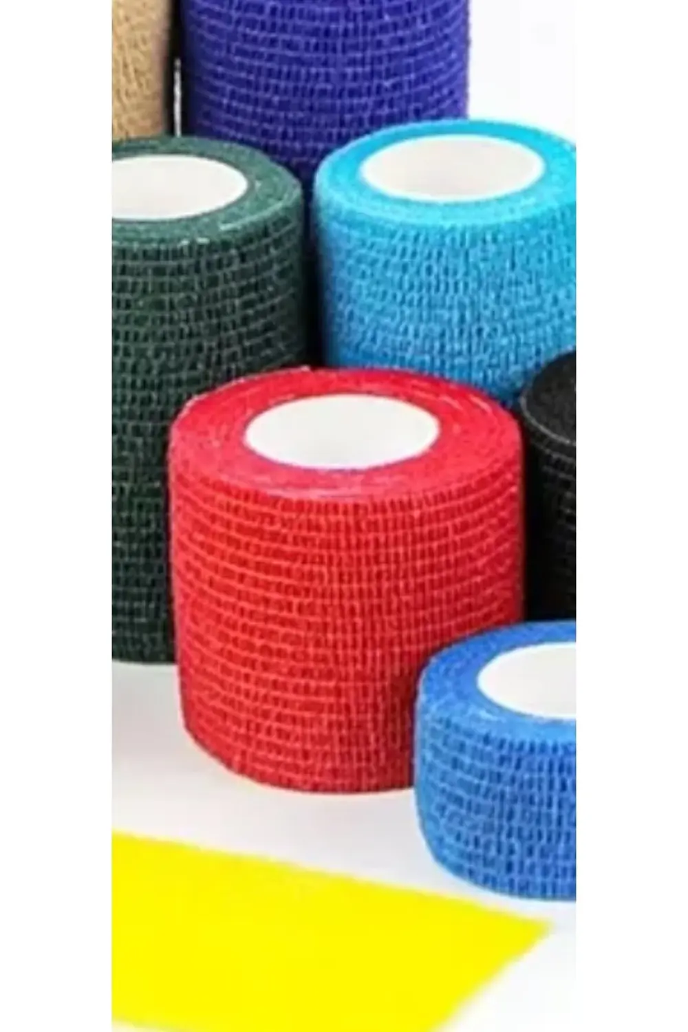 COBAN BANDAJ 5 cm x 4.5 mt. ( 20 ADET) KARIŞIK RENK