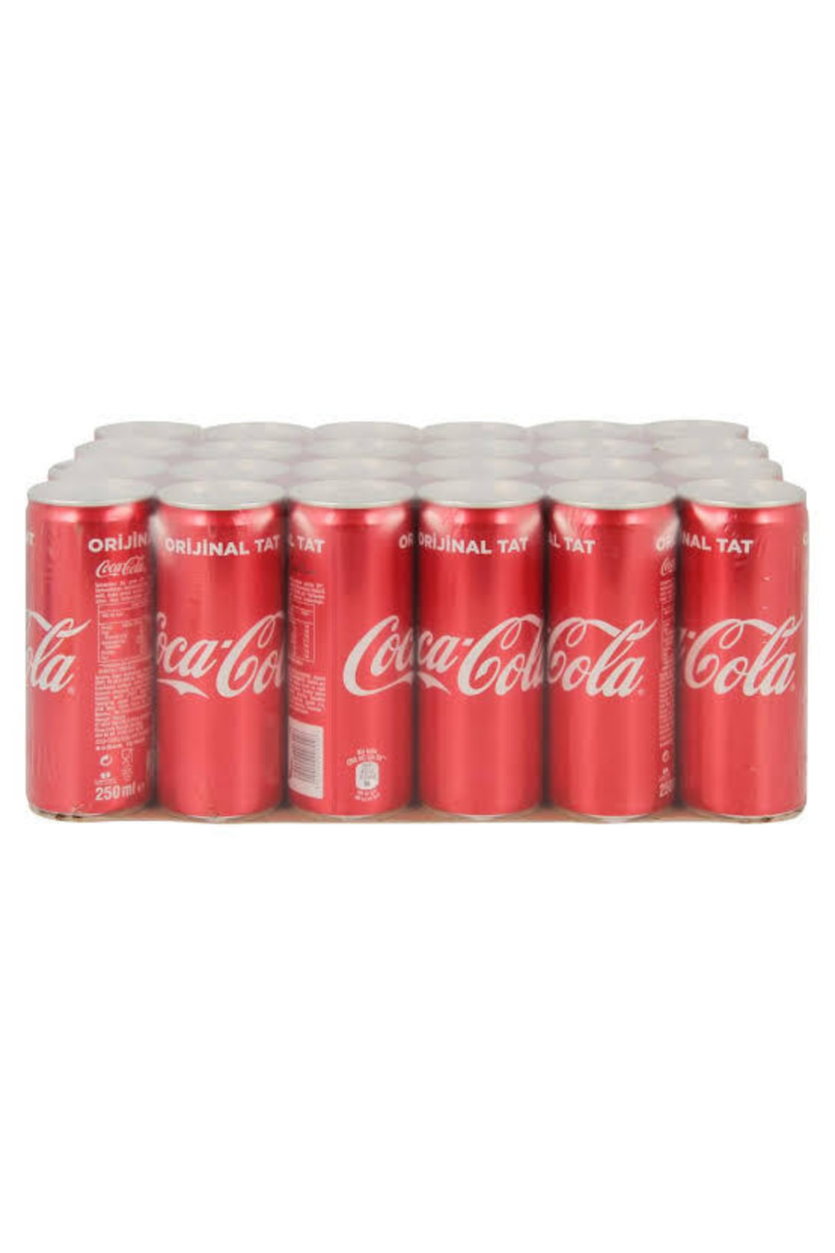 Coca Cola 250ml Teneke Kutu 24lü