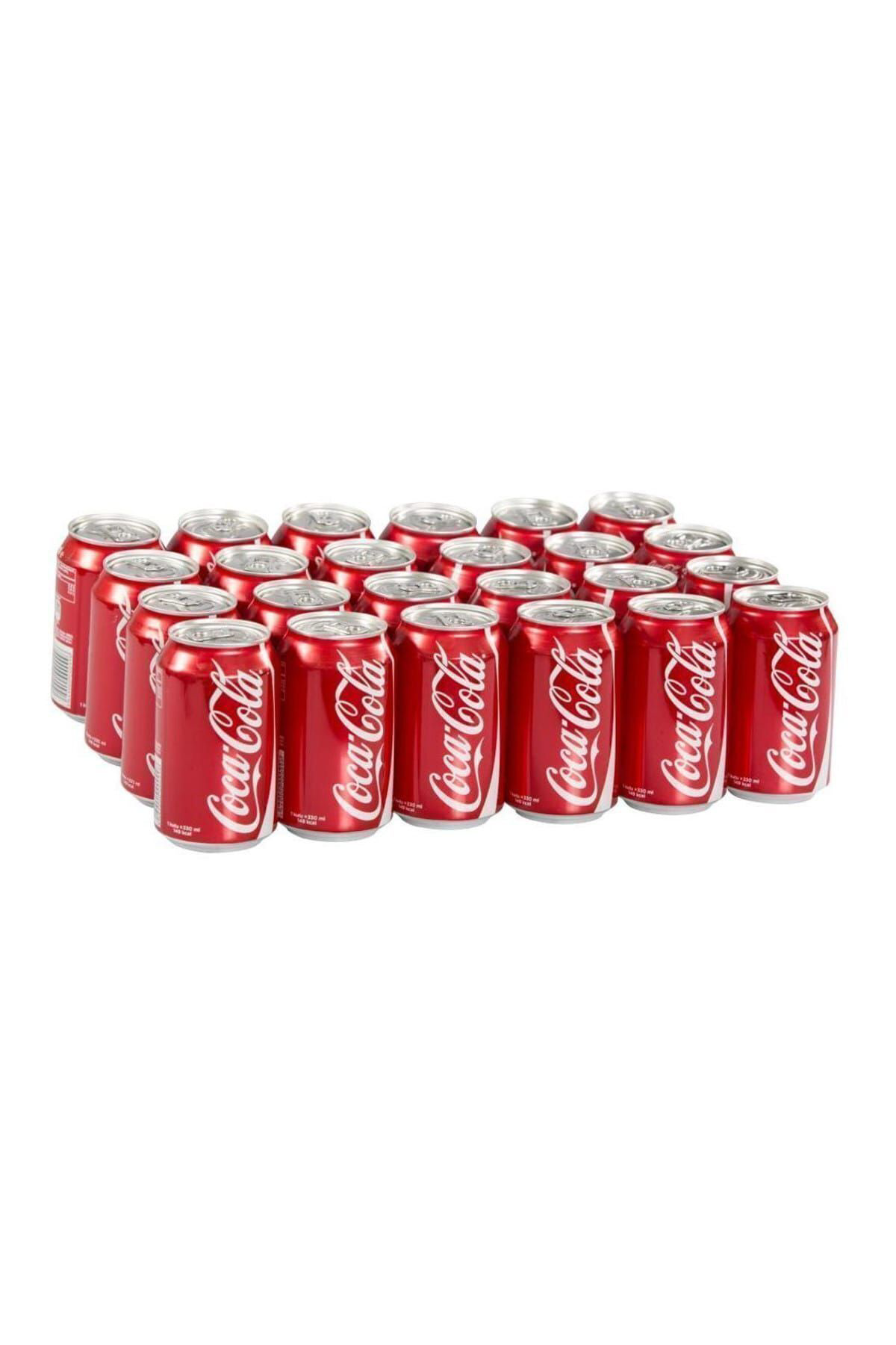 Coca Cola Kutu 330 Ml (24 Adet)