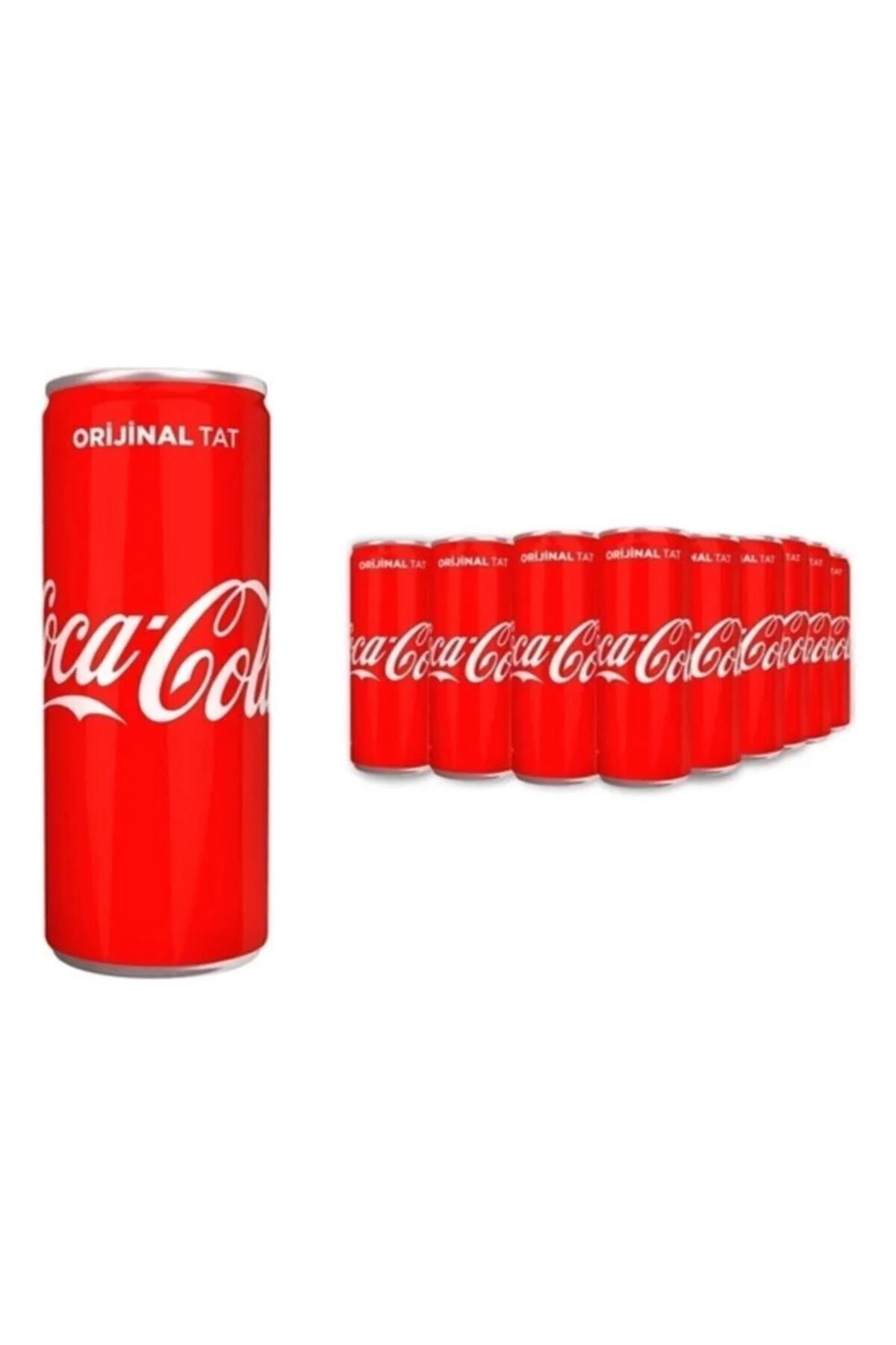 Coca Cola Kutu Cola 330ml (24lü) Paket