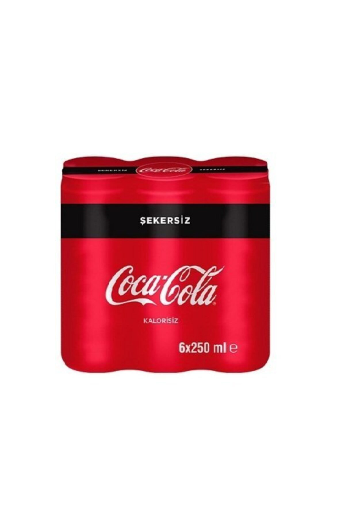 Coca Cola Kutu Zero 6 * 250 Ml