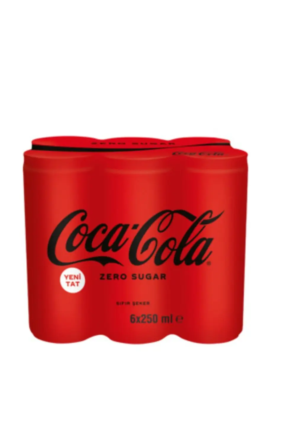 Coca Cola Sekersız Kutu 6*250 ml