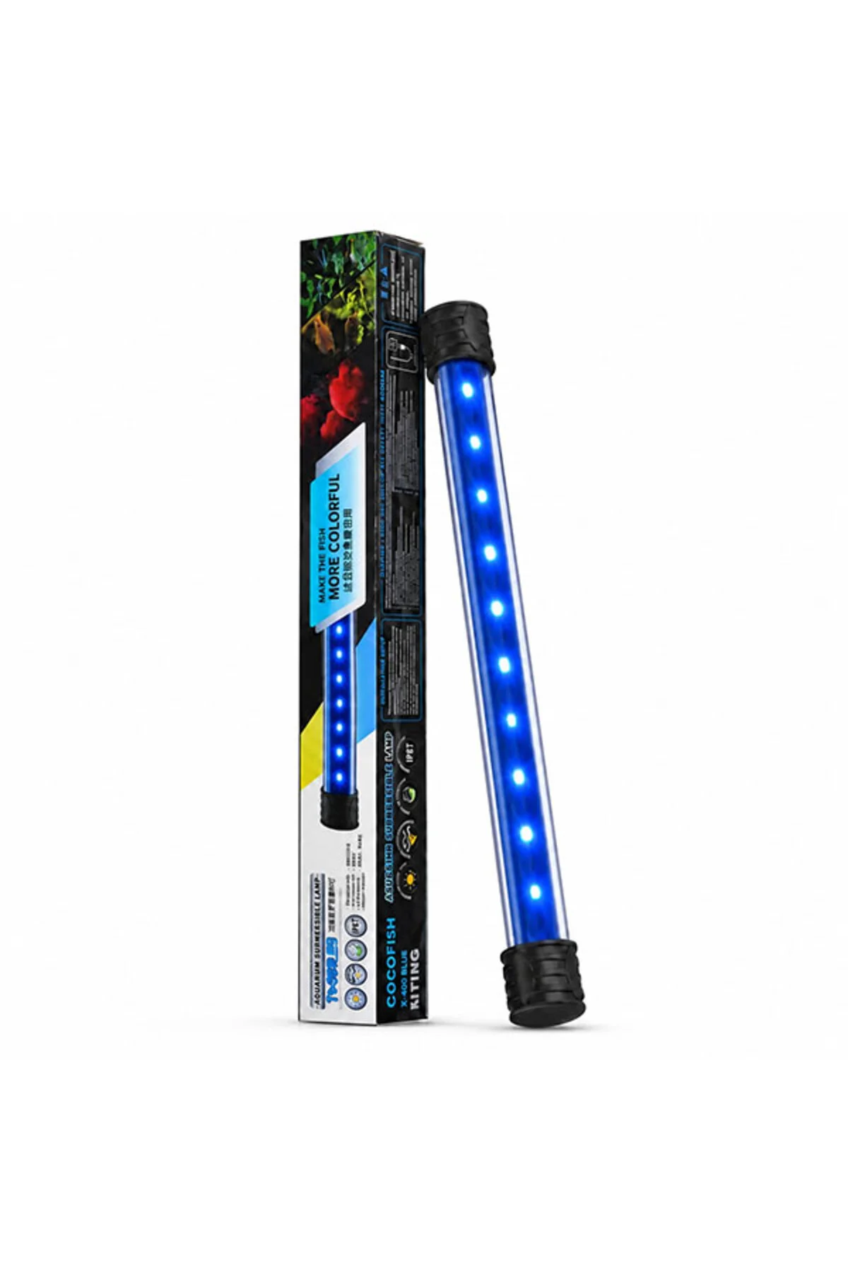 Coco Su Altı Lamba 40 Cm Beyaz Yüksek Güçlü Mavi Led Ampuller Coco Su Altı Lamba 40 Cm Beyaz Yüksek Güçlü Mavi Led Ampuller