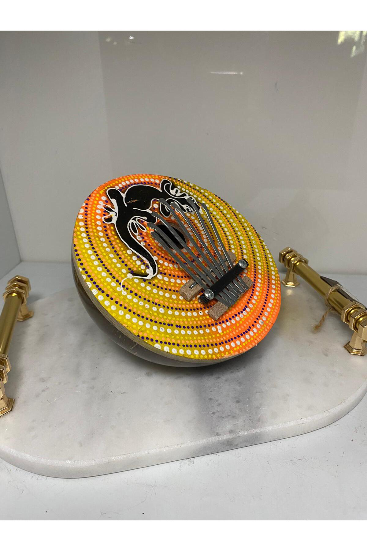 Elif Aksesuar Coconat Kalimba 7 Telli (Kertenkele)