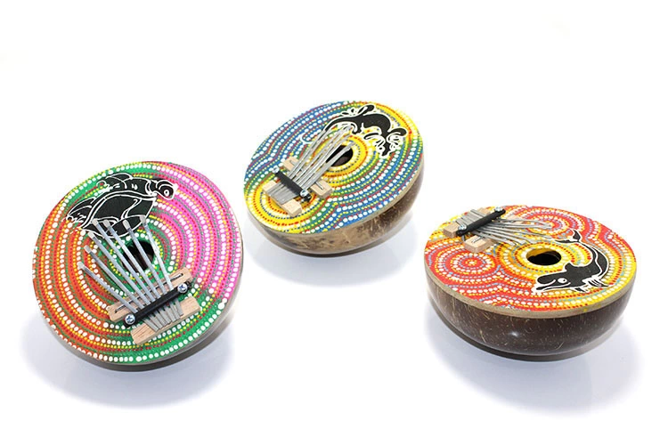 Just Cheap Store Coconat Kalimba 3Marakas-6