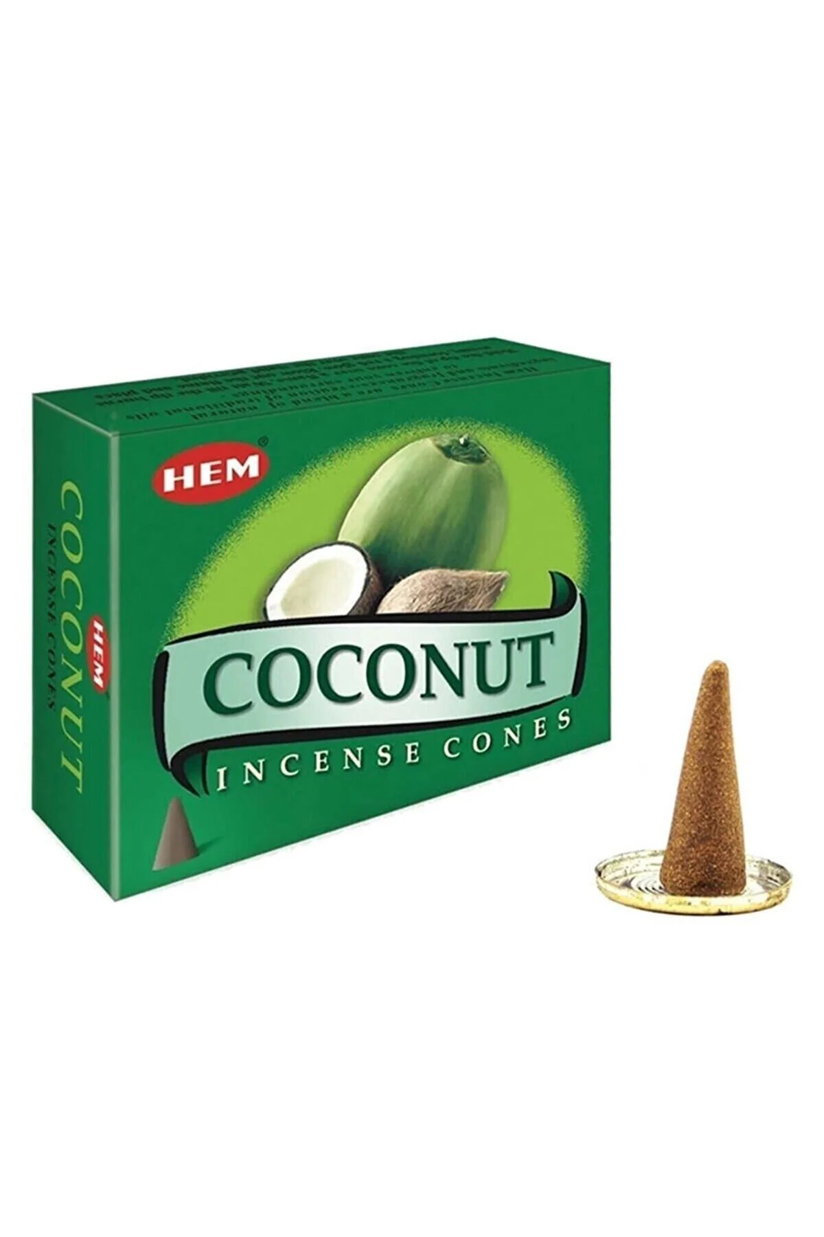 Coconut Cones 10 Adet Konik Tütsü Ve Konik Tütsü Yakma Kutusu Coconut Cones 10 Adet Konik Tütsü Ve Konik Tütsü Yakma Kutusu