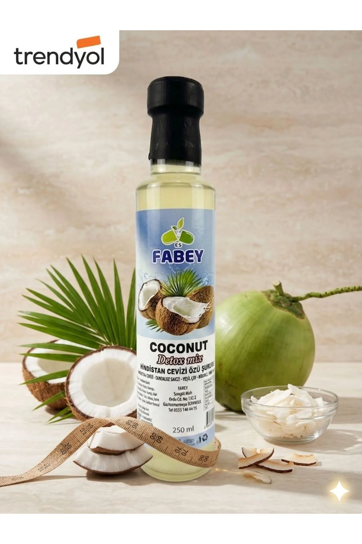 Coconut Mix Hindistan Cevizi Özü 250 ml