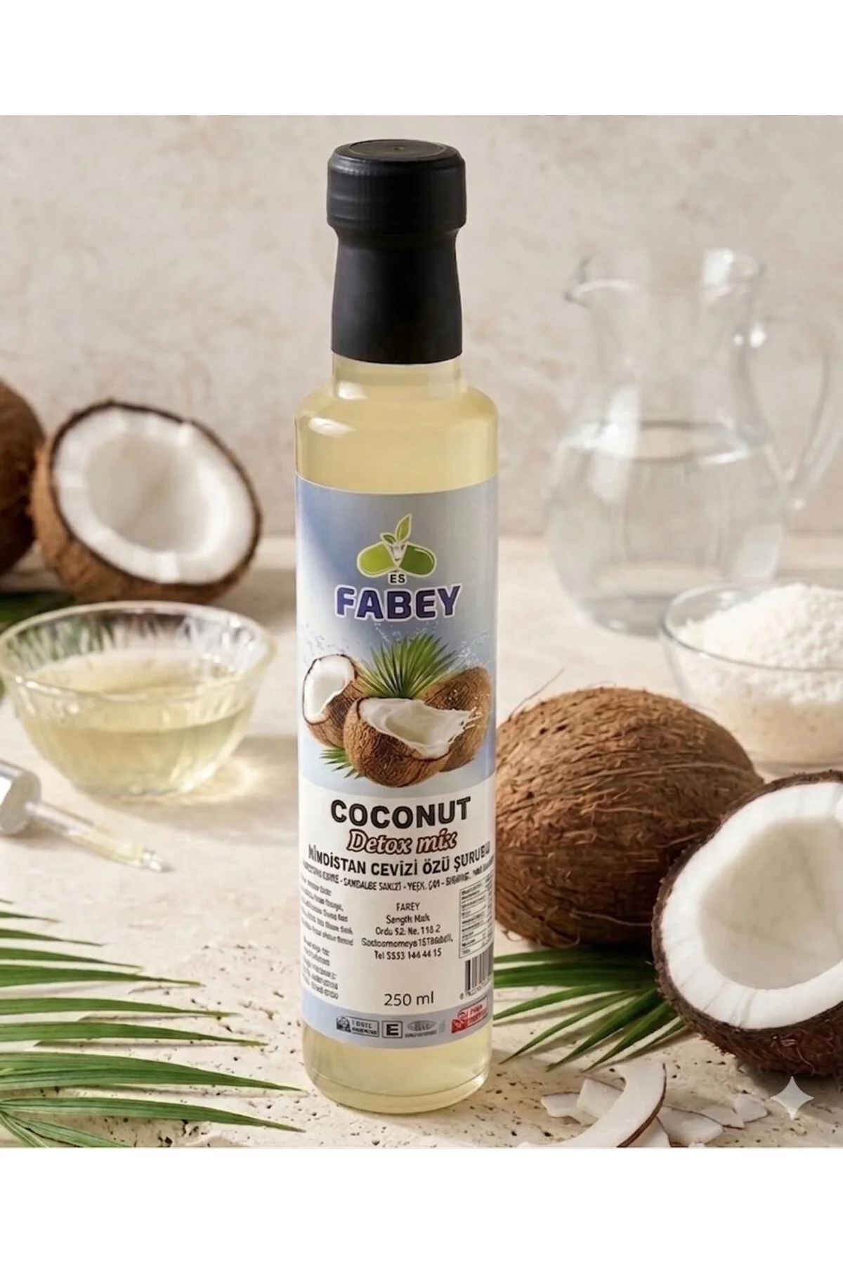 Coconut Mix Hindistan Cevizi Özü 250 ml
