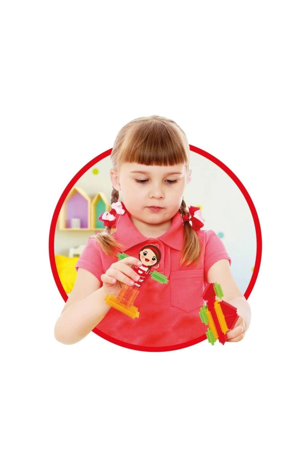 Çocuk 03316 Kaktüs Blokları 80 Parça -dede