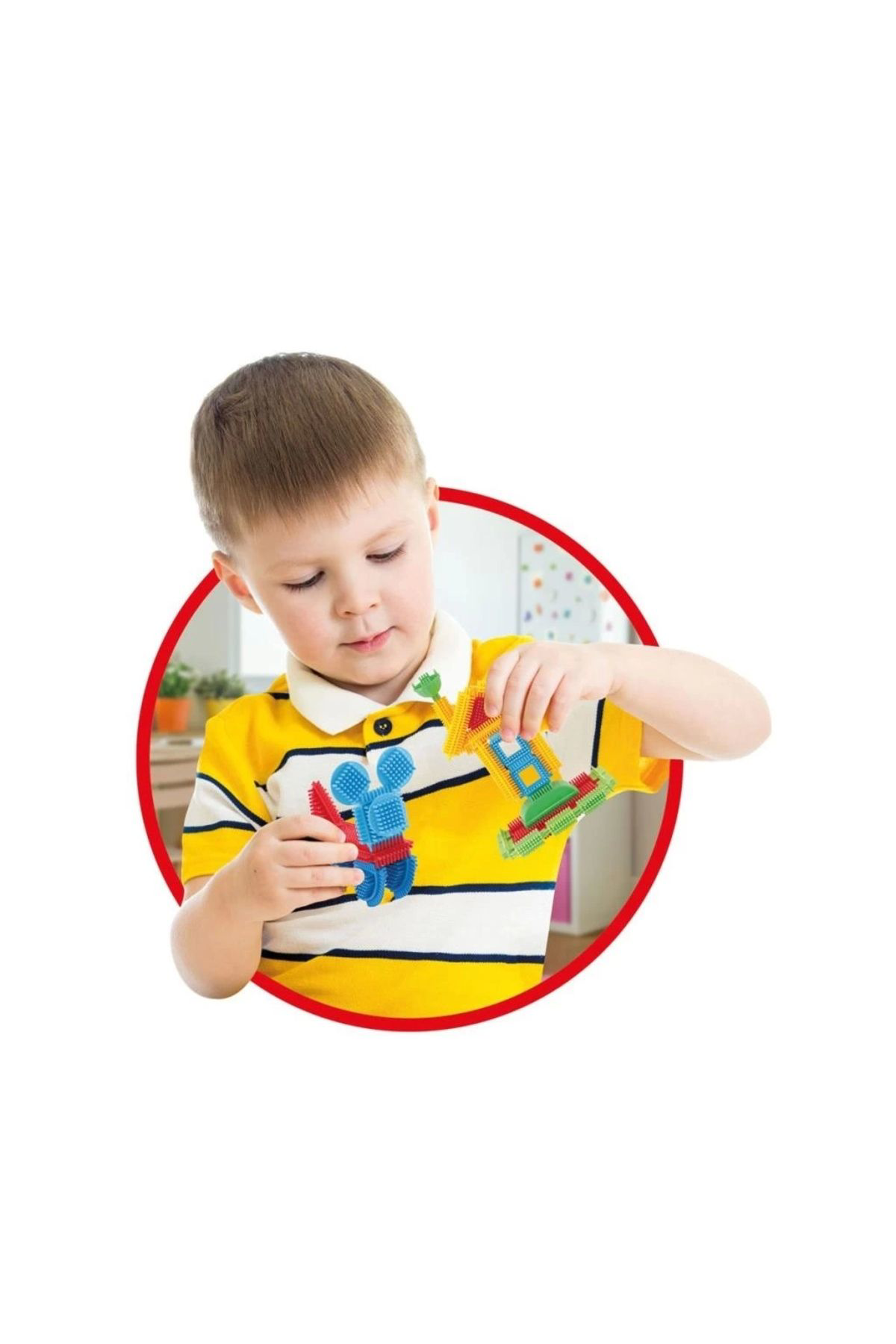 Çocuk 03316 Kaktüs Blokları 80 Parça -dede