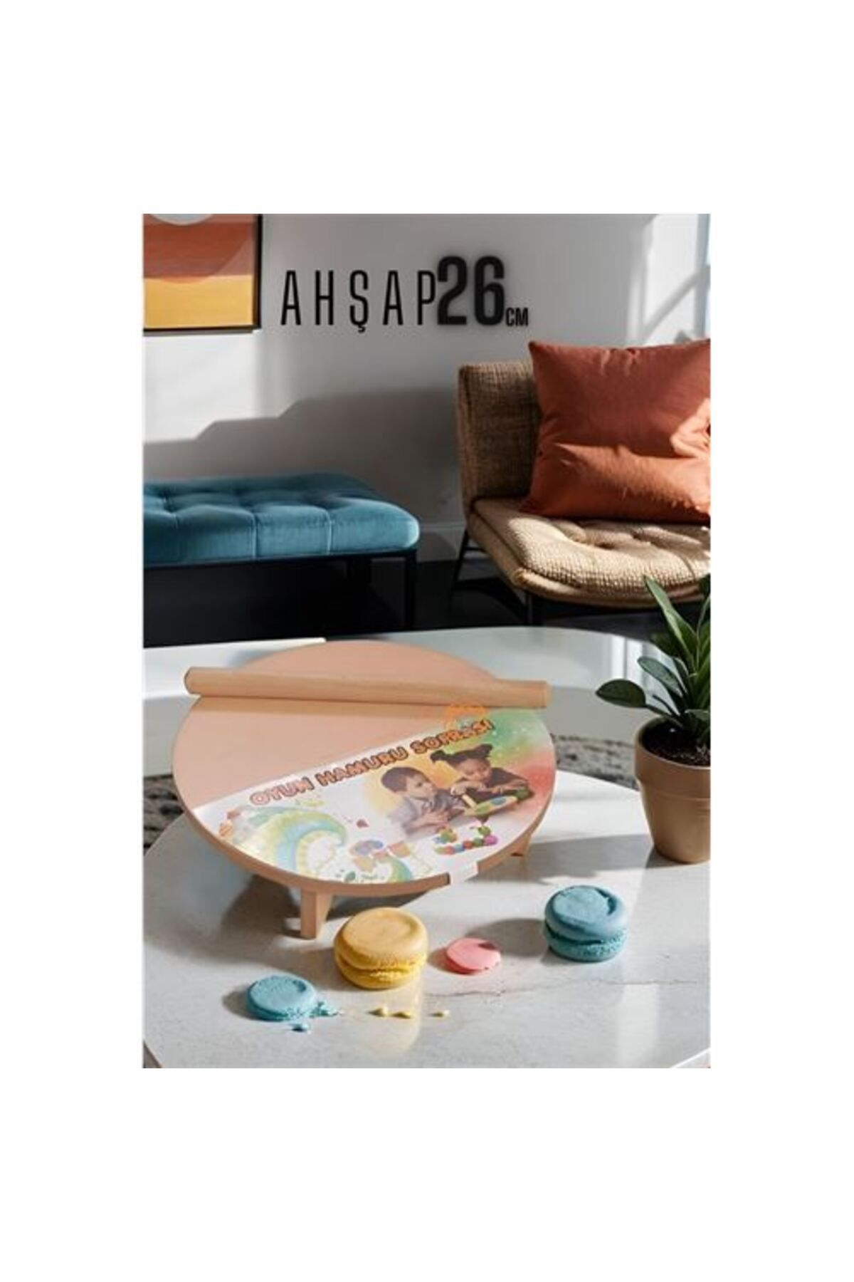 Çocuk 26 Cm Hamur Açma Masası