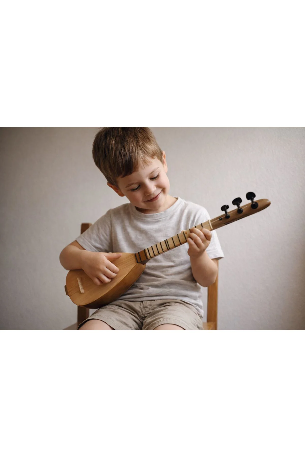 Çocuk Bağlaması (3-9 Yaş) Küçük Boy Saz Eğitim ve Hobi Amaçlı, Te