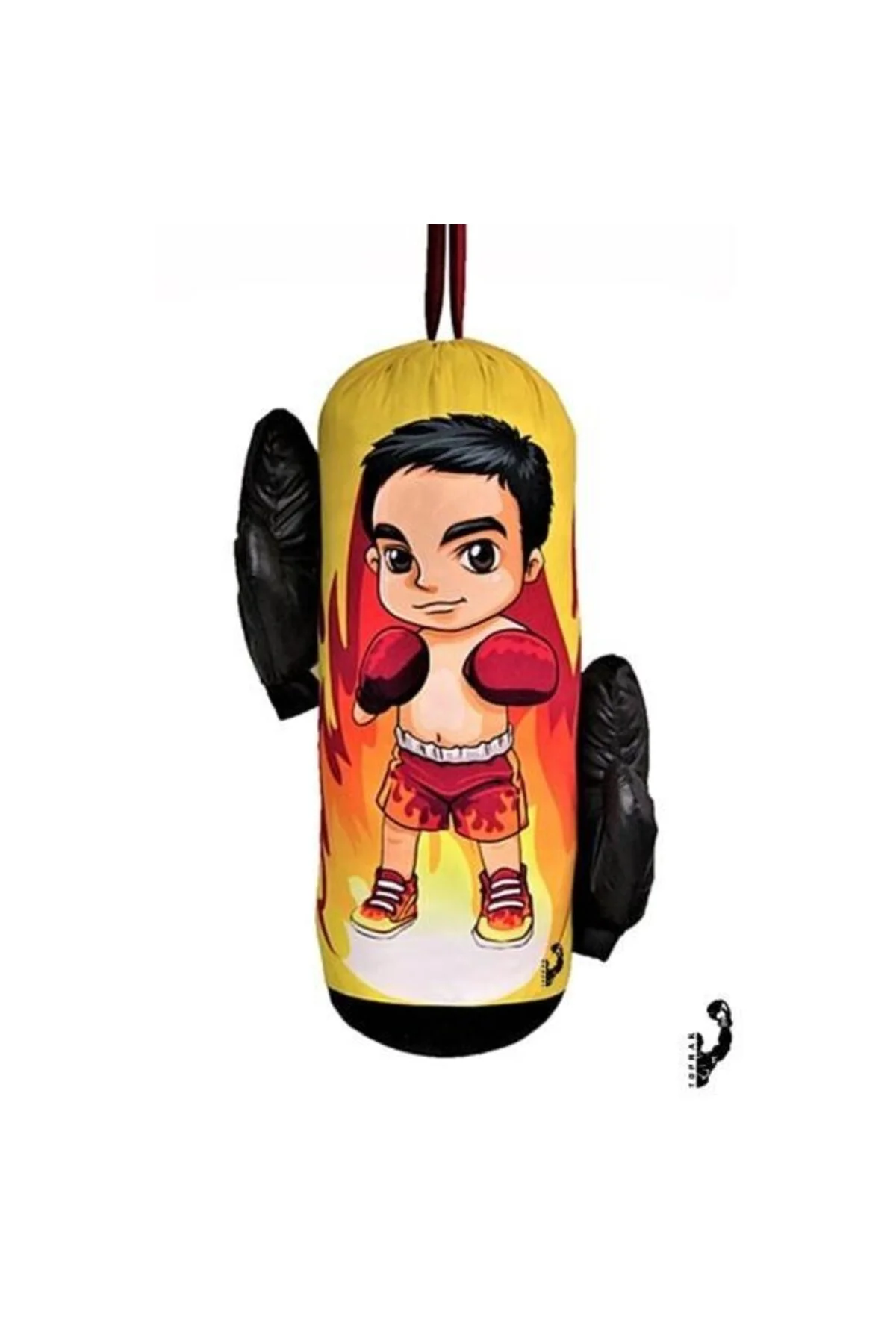 Çocuk Boks Kum Torbası Eldiven Dahil 2-6 Yaş Boksör