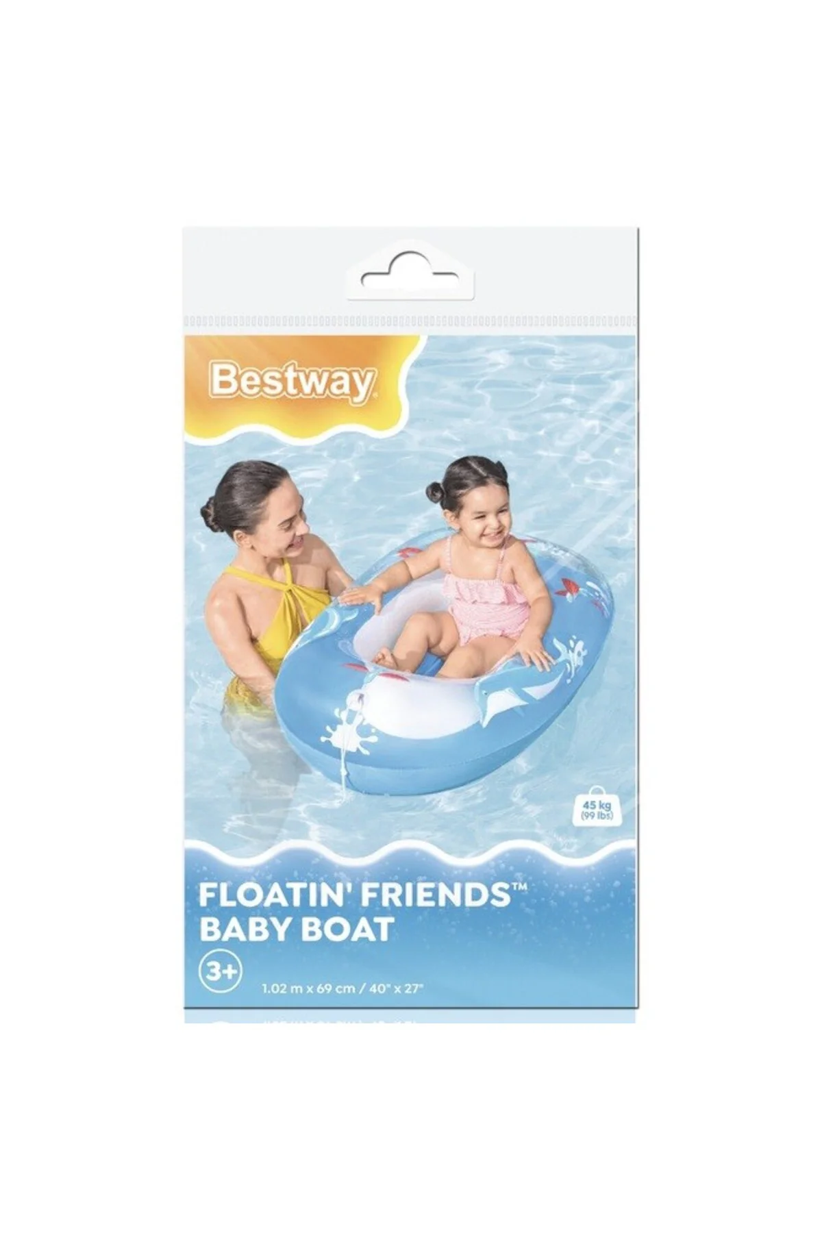 Çocuk Botu Balina Desenli 102x69cm - 34037 (Lisinya)