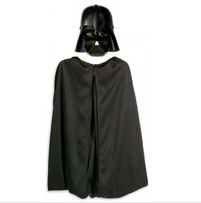 Çocuk Boy Yıldız Savaşları Star Wars Darth Vadet Maskesi ve 90 cm