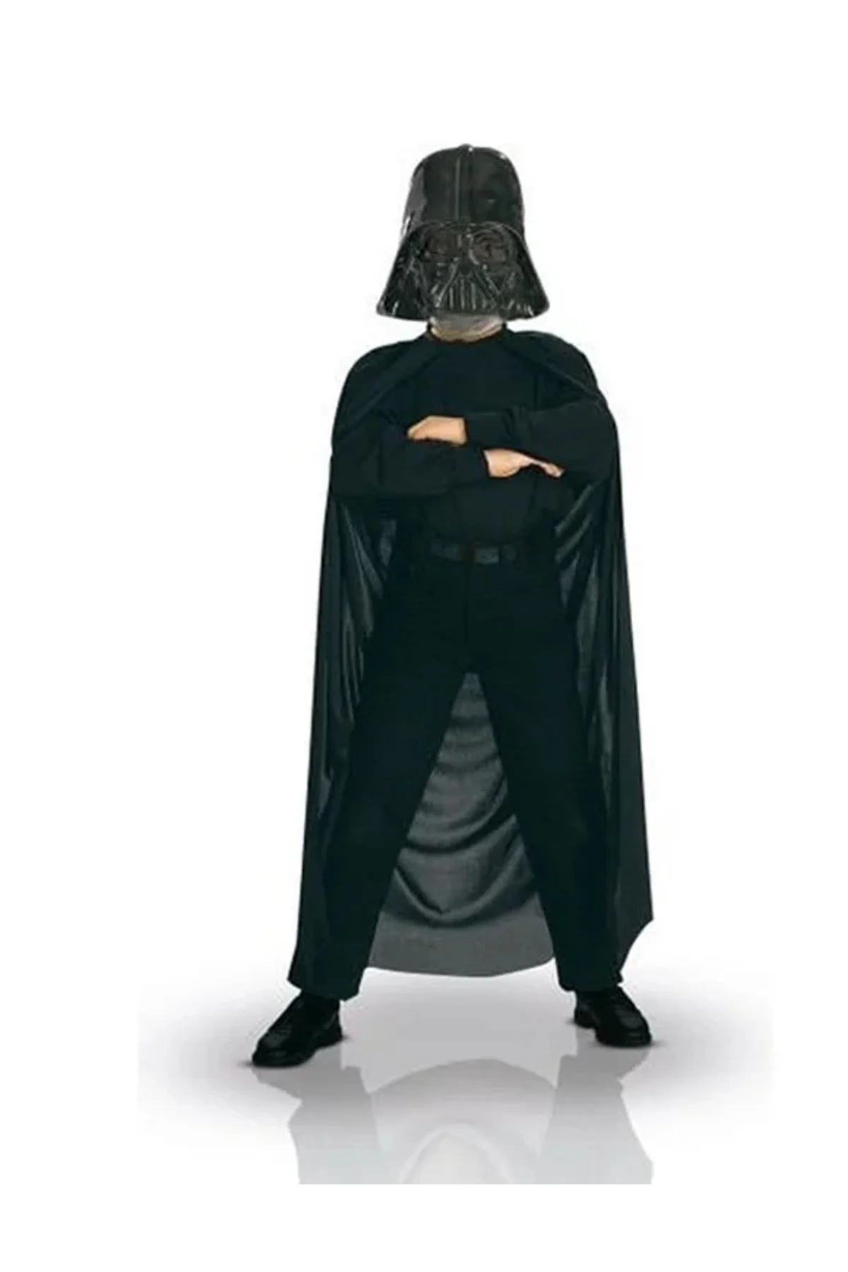 Çocuk Boy Yıldız Savaşları Star Wars Darth Vadet Maskesi ve 90 cm Pelerin Seti Siyah Çocuk Boy Yıldız Savaşları Star Wars Darth Vadet Maskesi ve 90 cm Pelerin Seti Siyah