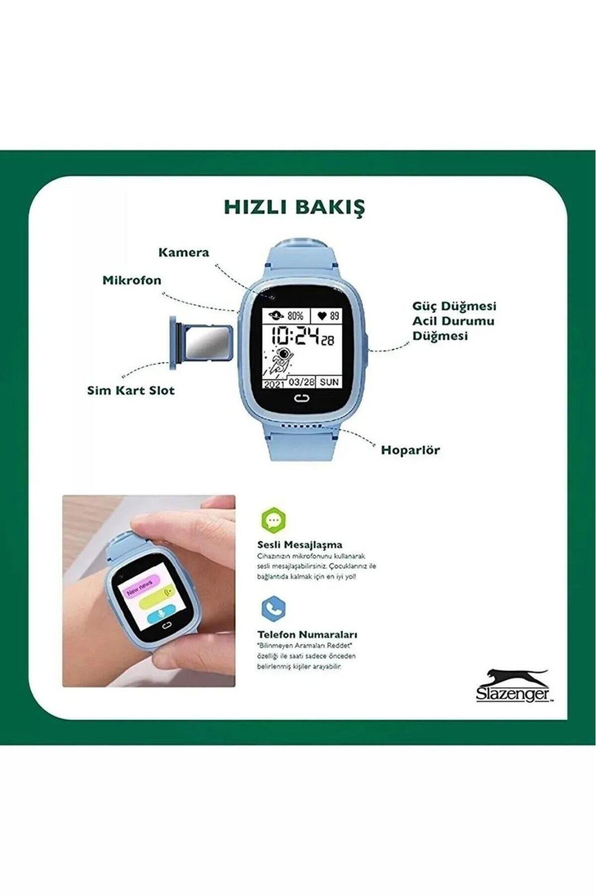 Slazenger Çocuk Çocuk Saati S.Sl0921585.02