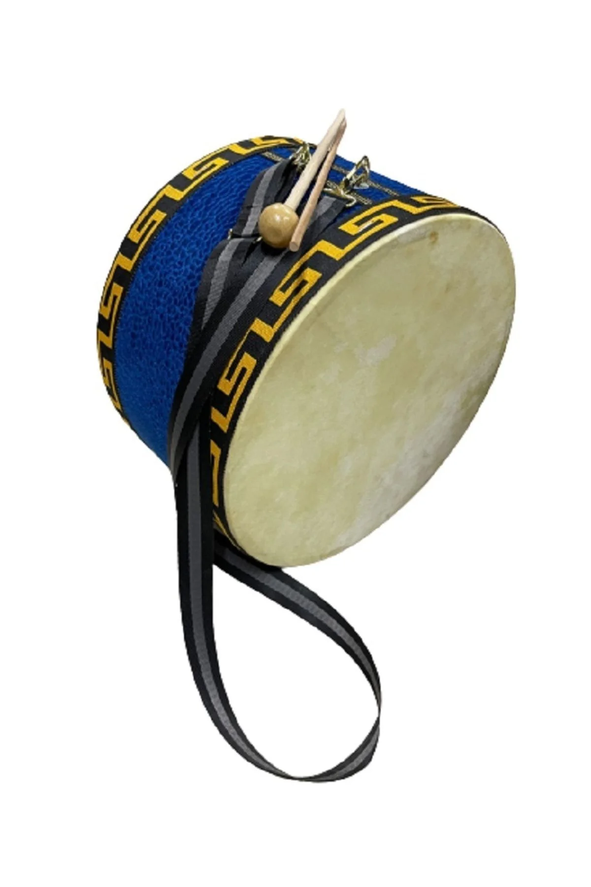 Çocuk Davulu 30 Cm Askılı Ağaç Kasnak Keçi Derisi