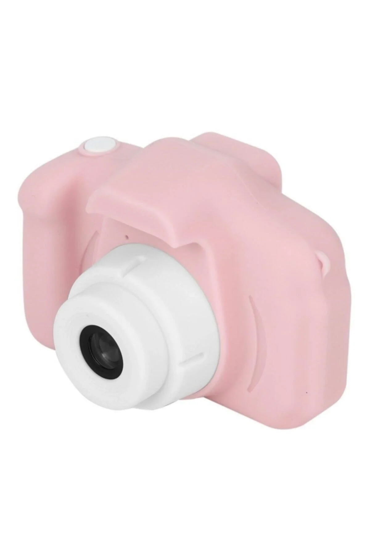 Çocuk dijital fotoğraf makinesi 1080p video SD kart destekli 10-15 MP pembe - SD Bellek Kartı Tipi