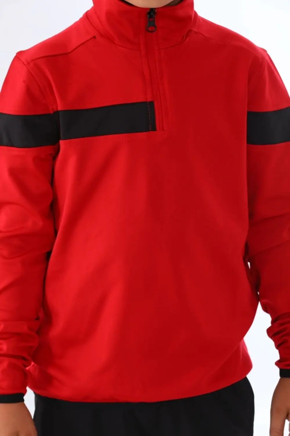 Çocuk Eşofman Takımı  Yarım Fermuar Dalgıç Kumaş K0163