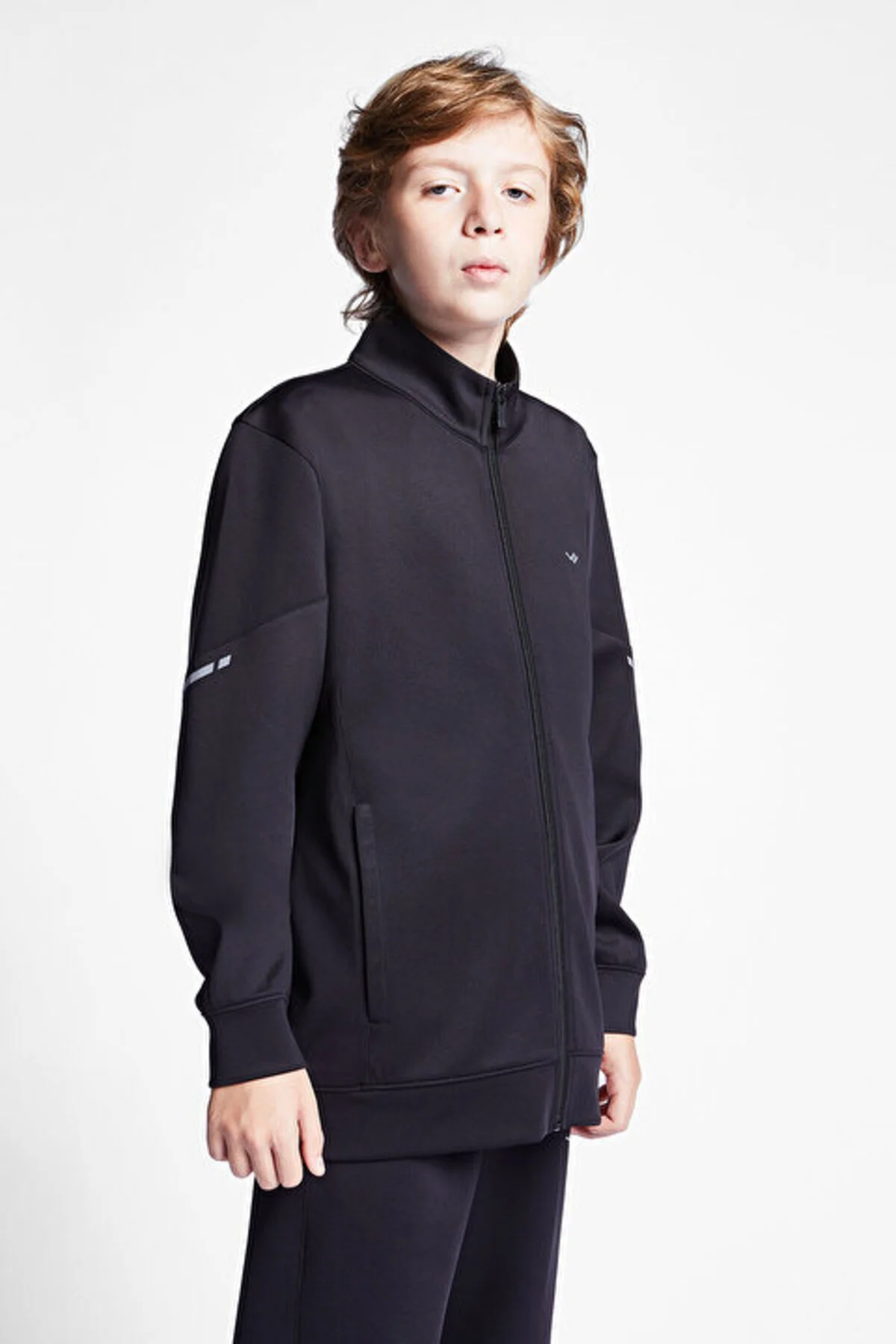 Çocuk Fermuarlı Sweatshirt 25S-3249-25B