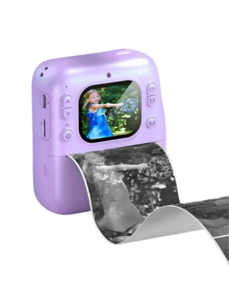 Çocuk Fotoğraf Makinesi - HD Ekranlı Kamera Hediye (Baskılı & Video Kayıtlı)