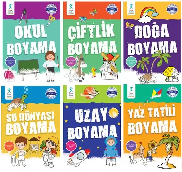 Çocuk Gelişimi Türkçe İngilizce Boyama Seti Fiyatı, Yorumları ve Özellikleri