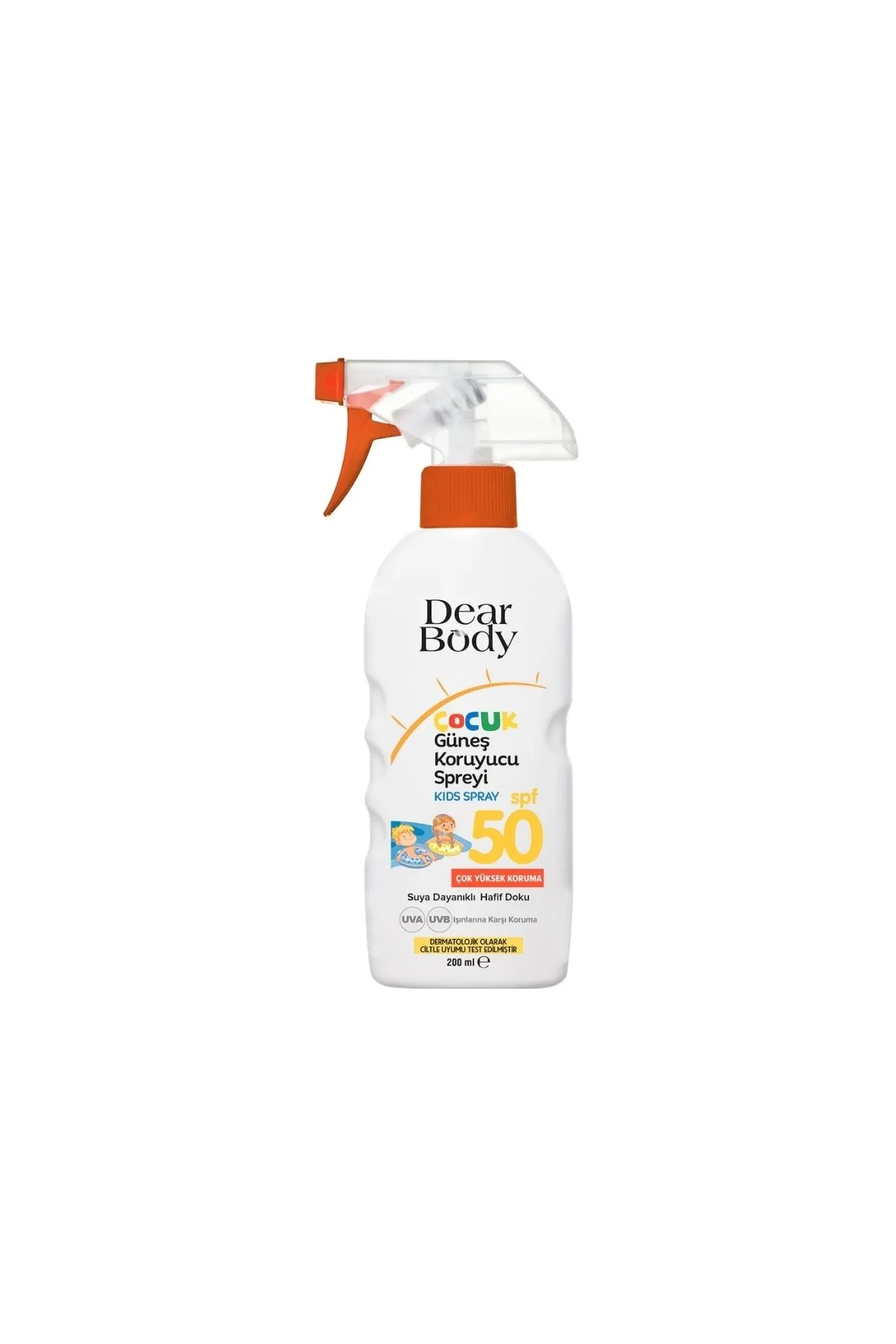 Çocuk Güneş Koruyucu Sprey SPF50 200ML Çocuk Güneş Koruyucu Sprey SPF50 200ML