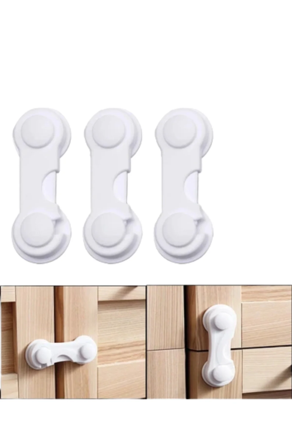 ÇOCUK GÜVENLİK KİLİDİ 4 ADET - Lisinya