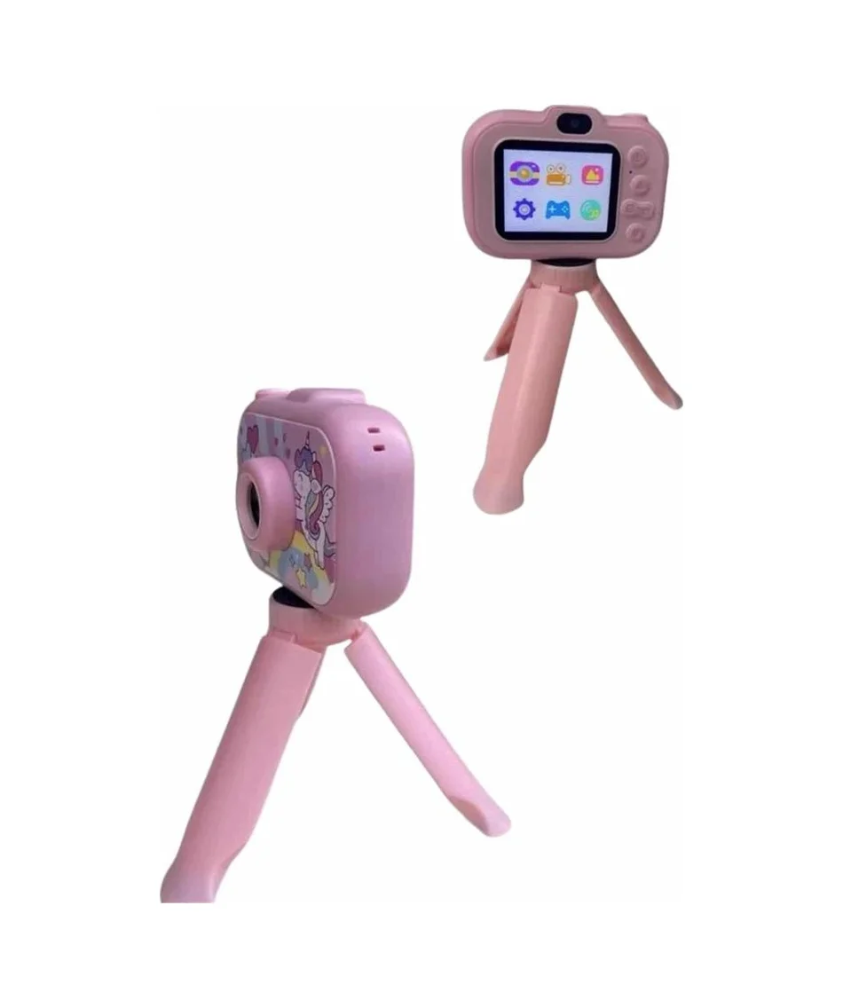 Çocuk Için Eğitici Video Kamera Ayaklı Mini Fotoğraf Makinesi