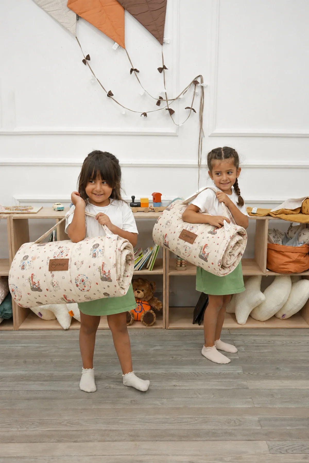 Çocuk İçin Taşınabilir Yatak Seti, Kreş & Kampet Yatağı, Montessori Yatak, Animal, Travel Serisi Çocuk İçin Taşınabilir Yatak Seti, Kreş & Kampet Yatağı, Montessori Yatak, Animal, Travel Serisi