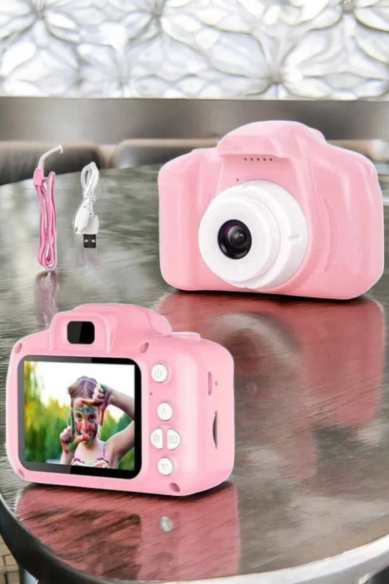 Çocuk Kamerası 1080P HD Mini Fotoğraf Makinesi Profesyonel Çocuklar İçin