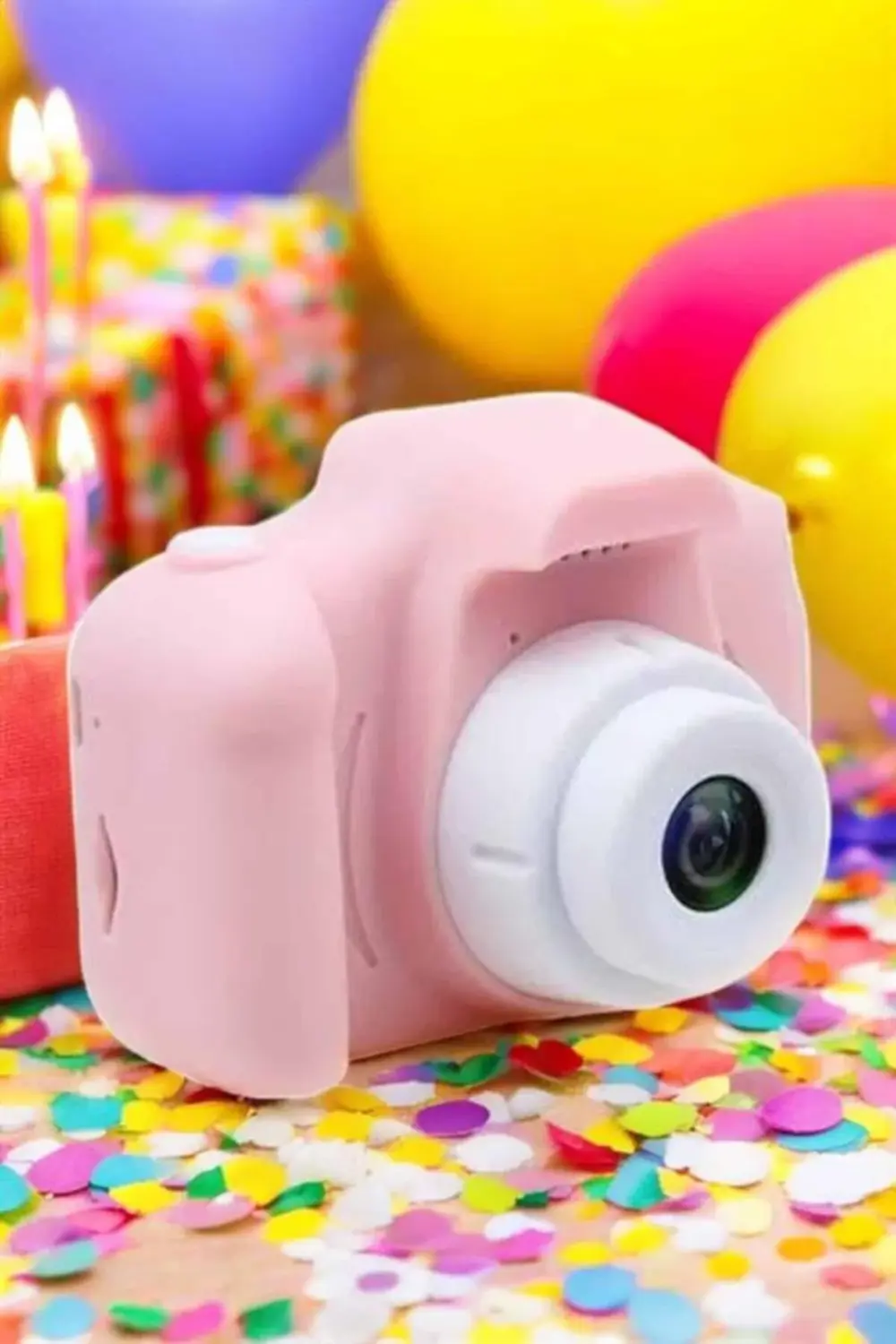 Çocuk Kamerası Dijital 1080P HD Kaliteli Mini Fotoğraf Makinesi P