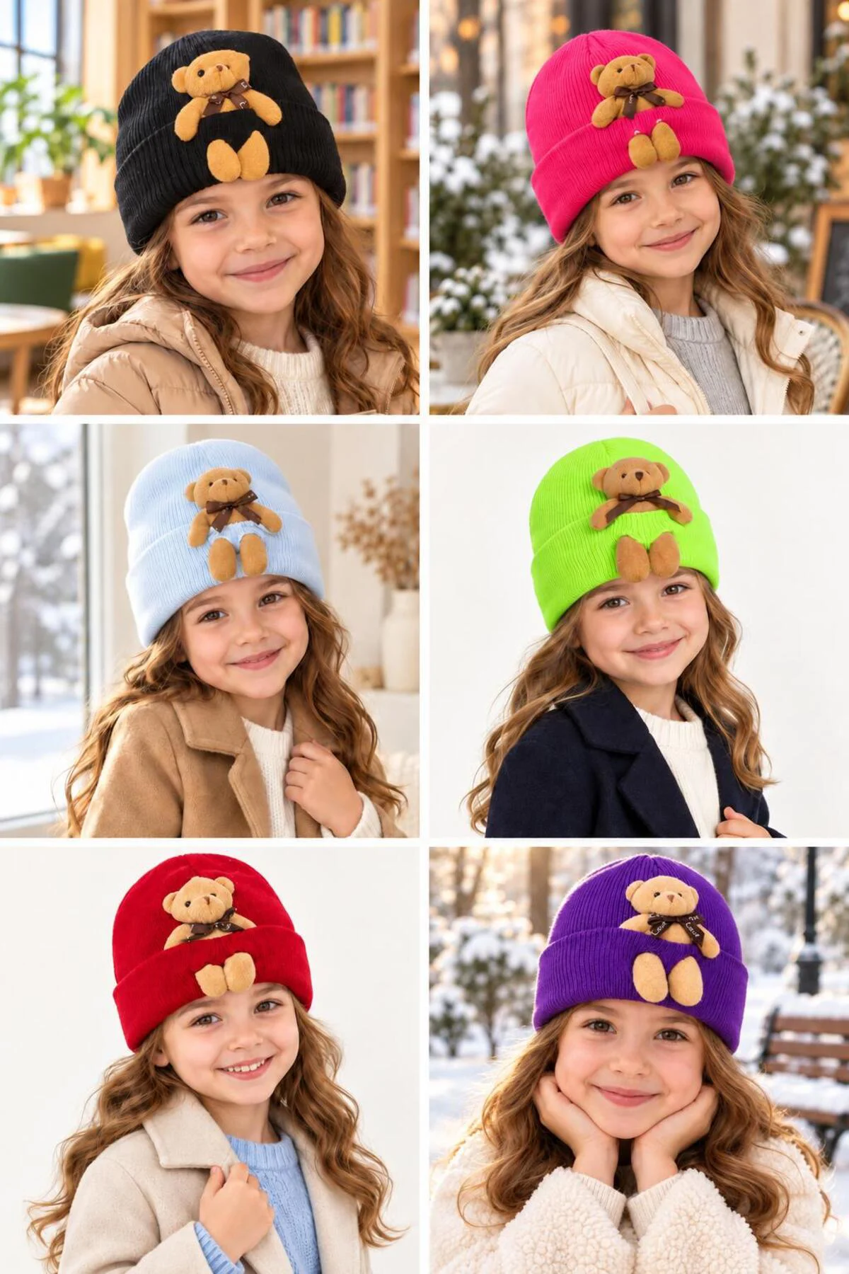 Çocuk Kırmızı Ayıcıklı Fitilli Katlamalı Bere, Sıcak Tutan Kışlık Unisex Çocuk Bere, 1-7 Yaşa Kadar Uygundur. Çocuk Kırmızı Ayıcıklı Fitilli Katlamalı Bere, Sıcak Tutan Kışlık Unisex Çocuk Bere, 1-7 Yaşa Kadar Uygundur.