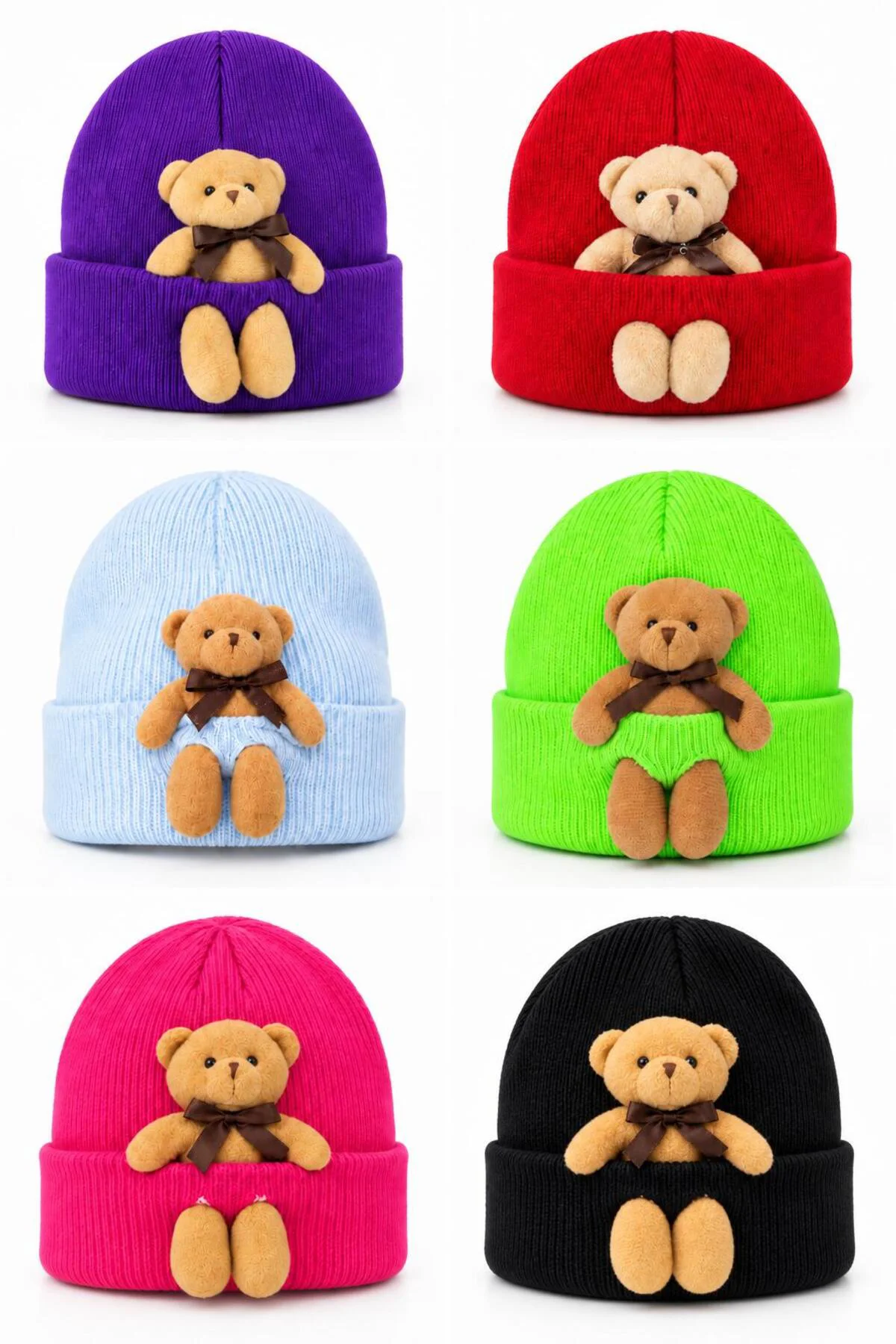 Çocuk Kırmızı Ayıcıklı Fitilli Katlamalı Bere, Sıcak Tutan Kışlık Unisex Çocuk Bere, 1-7 Yaşa Kadar Uygundur. Çocuk Kırmızı Ayıcıklı Fitilli Katlamalı Bere, Sıcak Tutan Kışlık Unisex Çocuk Bere, 1-7 Yaşa Kadar Uygundur.