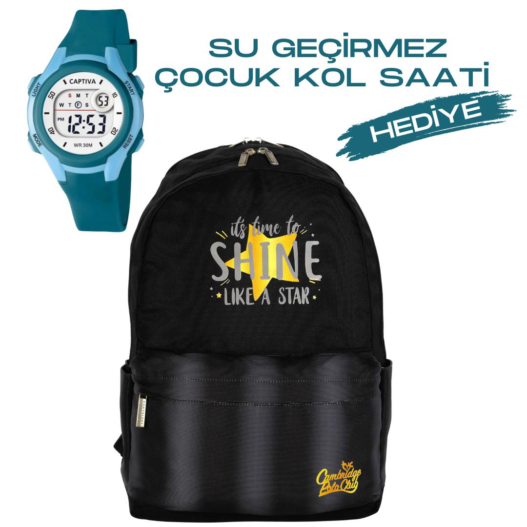 Cambridge Polo Club Çocuk Kol Saati Hediyeli  Büyük Kapasiteli Çoc
