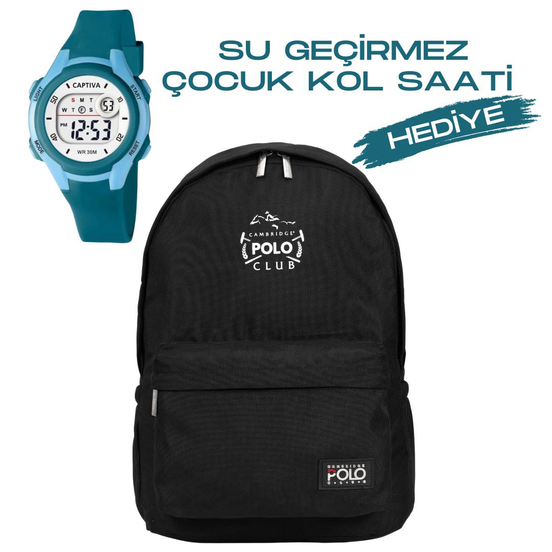 Cambridge Polo Club Çocuk Kol Saati Hediyeli Büyük Kapasiteli Çoc Cambridge Polo Club Çocuk Kol Saati Hediyeli Büyük Kapasiteli Çoc