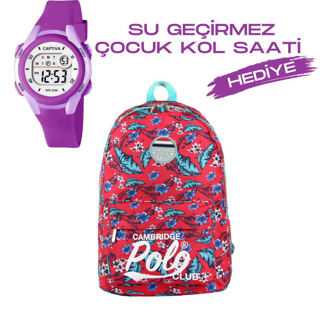 Cambridge Polo Club Çocuk Kol Saati Hediyeli Büyük Kapasiteli Çoc Cambridge Polo Club Çocuk Kol Saati Hediyeli Büyük Kapasiteli Çoc