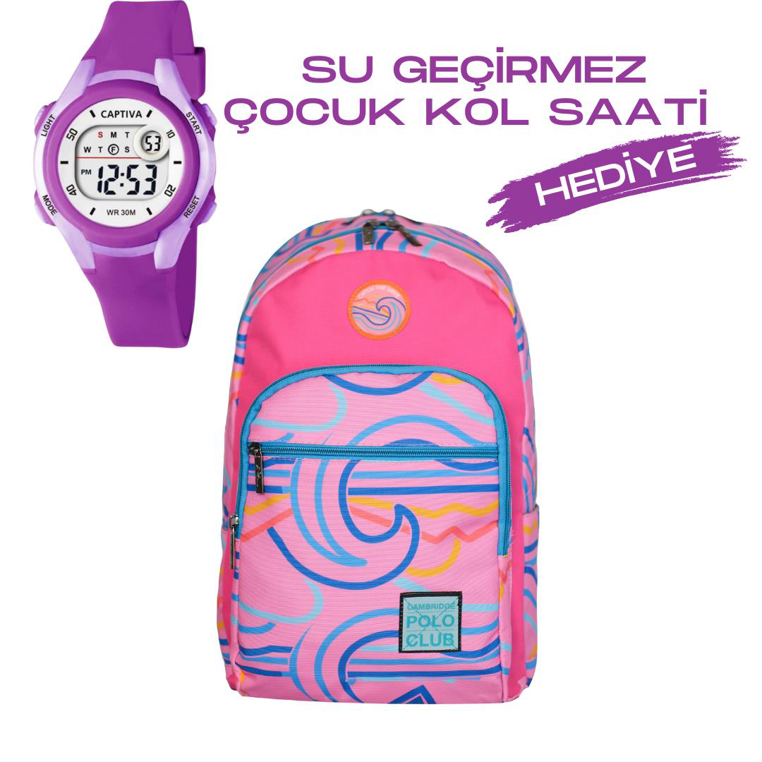 Cambridge Polo Club Çocuk Kol Saati Hediyeli Büyük Kapasiteli Çoc Cambridge Polo Club Çocuk Kol Saati Hediyeli Büyük Kapasiteli Çoc