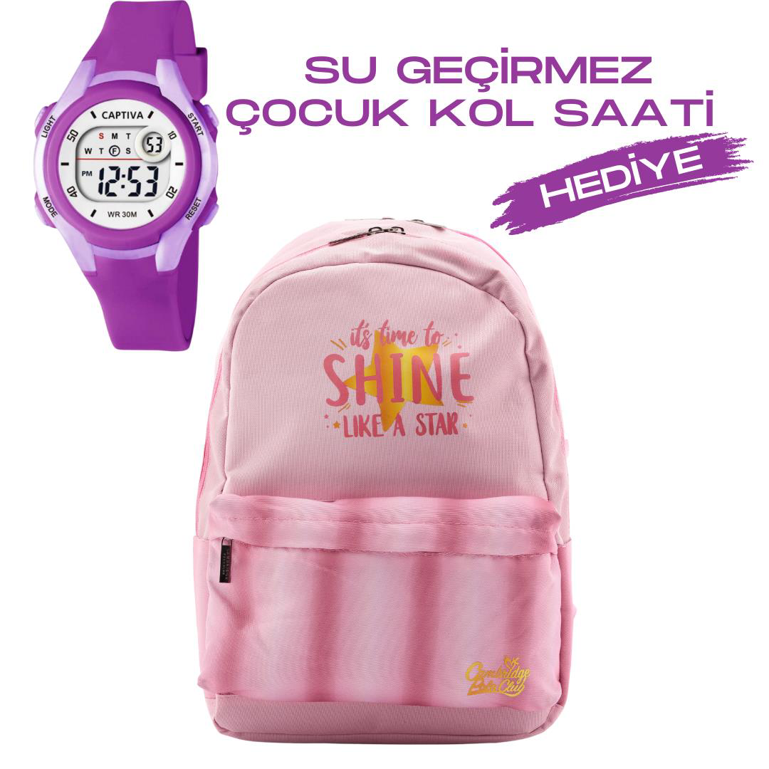 Cambridge Polo Club Çocuk Kol Saati Hediyeli  Büyük Kapasiteli Çoc