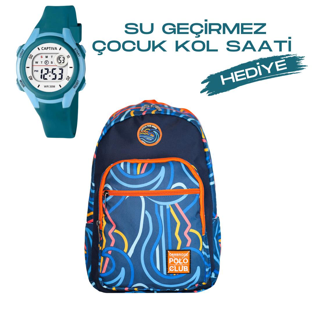 Cambridge Polo Club Çocuk Kol Saati Hediyeli Büyük Kapasiteli Çoc Cambridge Polo Club Çocuk Kol Saati Hediyeli Büyük Kapasiteli Çoc