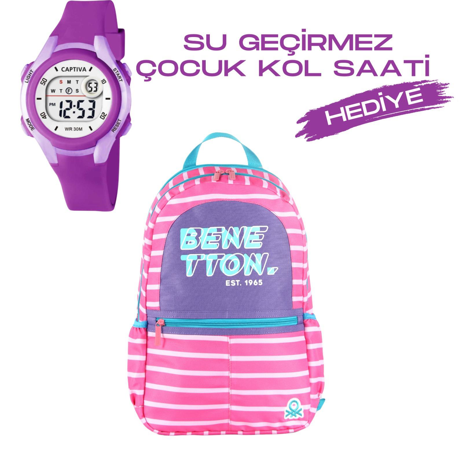 United Colors Of Benetton Çocuk Kol Saati Hediyeli Benetton Büyük Kapasiteli Çocuk Okul Çan United Colors Of Benetton Çocuk Kol Saati Hediyeli Benetton Büyük Kapasiteli Çocuk Okul Çan