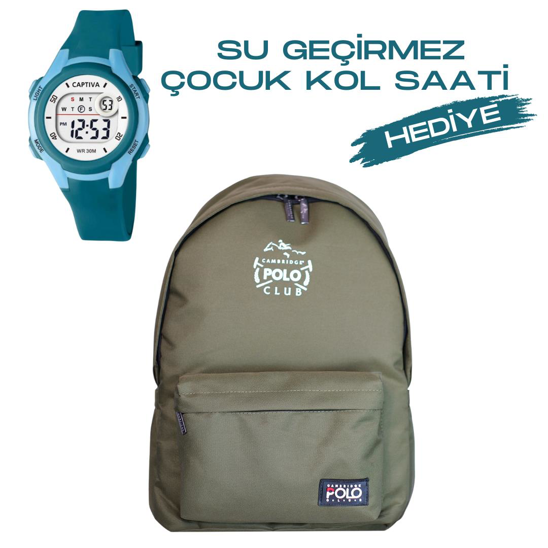 Cambridge Polo Club Çocuk Kol Saati Hediyeli Büyük Kapasiteli Çoc Cambridge Polo Club Çocuk Kol Saati Hediyeli Büyük Kapasiteli Çoc