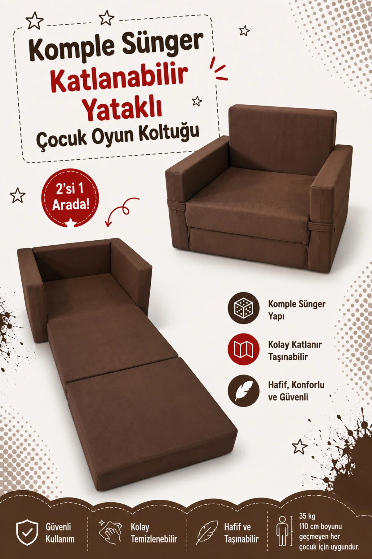 Çocuk Koltuğu - (0-4 YAŞ) - Komple Sünger Fiyatı, Yorumları ve Özellikleri