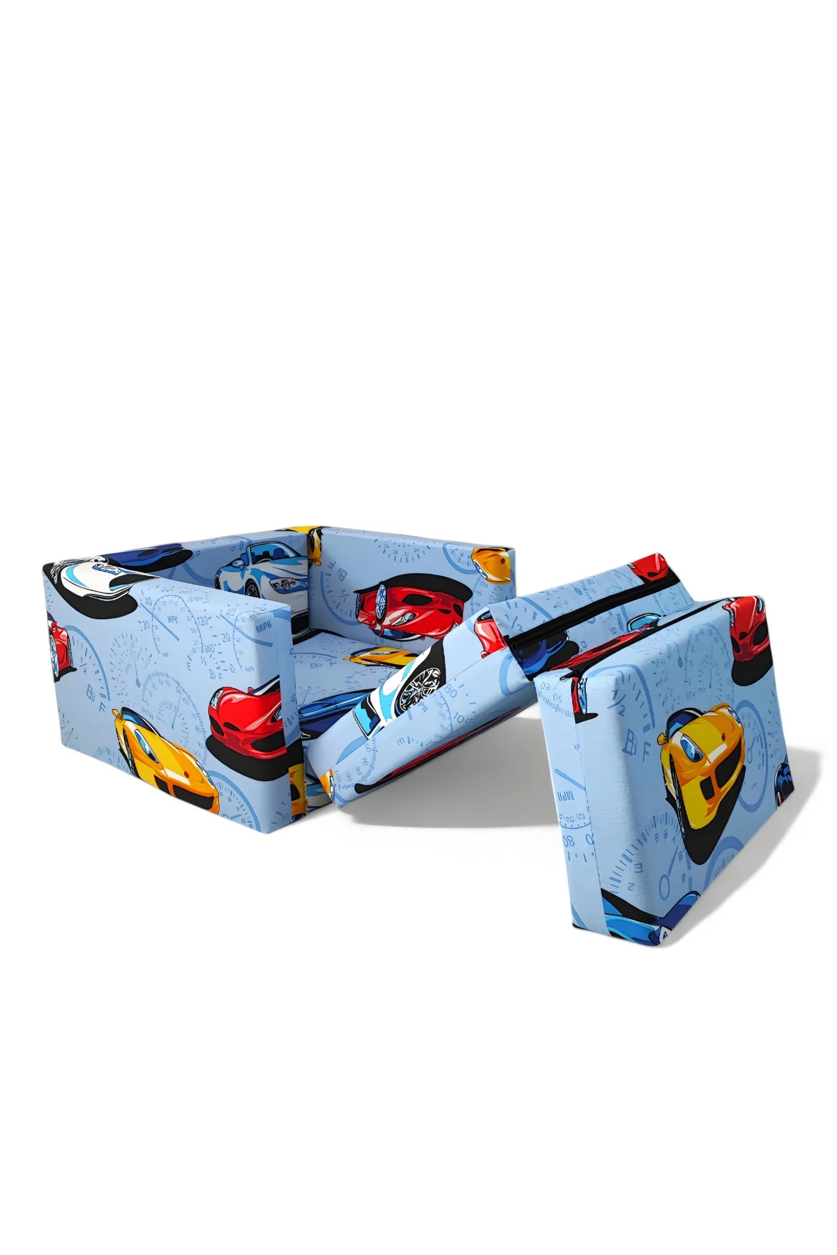 Çocuk Koltuğu - Çocuk Yatağı - Komple Sünger - Katlanabilir Yatak