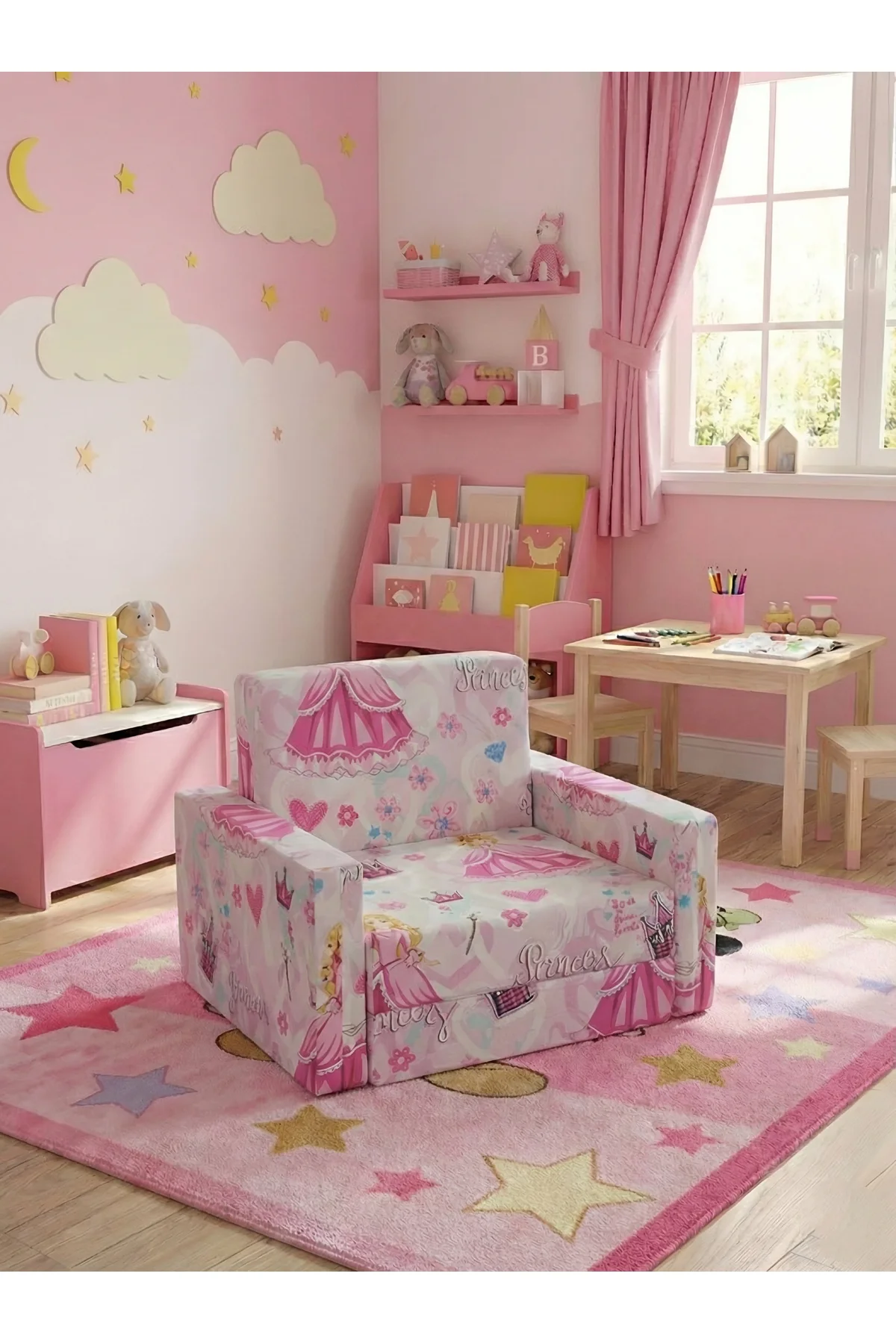 Çocuk Koltuğu Komple Sünger Katlanabilir Yataklı (0-6 YAŞ)