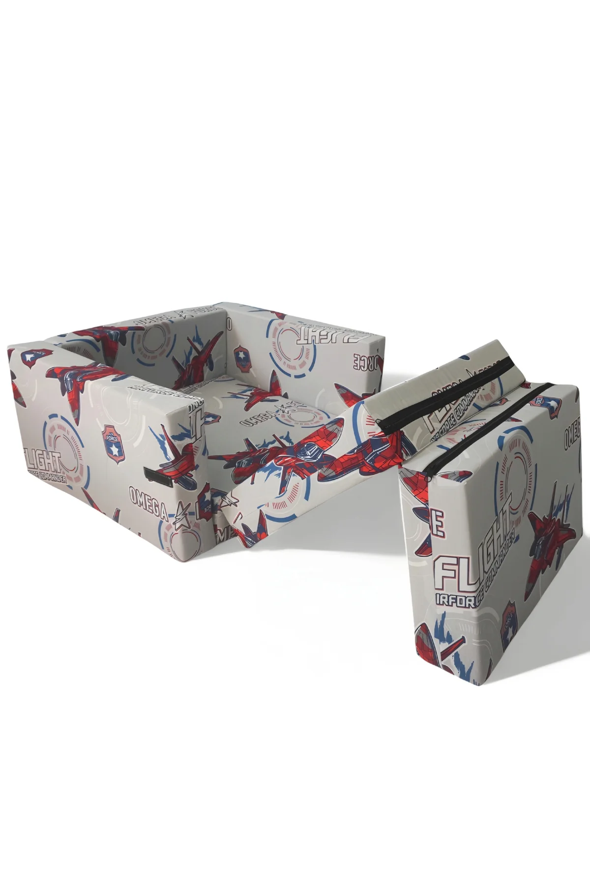 Çocuk Koltuğu Komple Sünger Katlanabilir Yataklı - Çocuk Minderi 