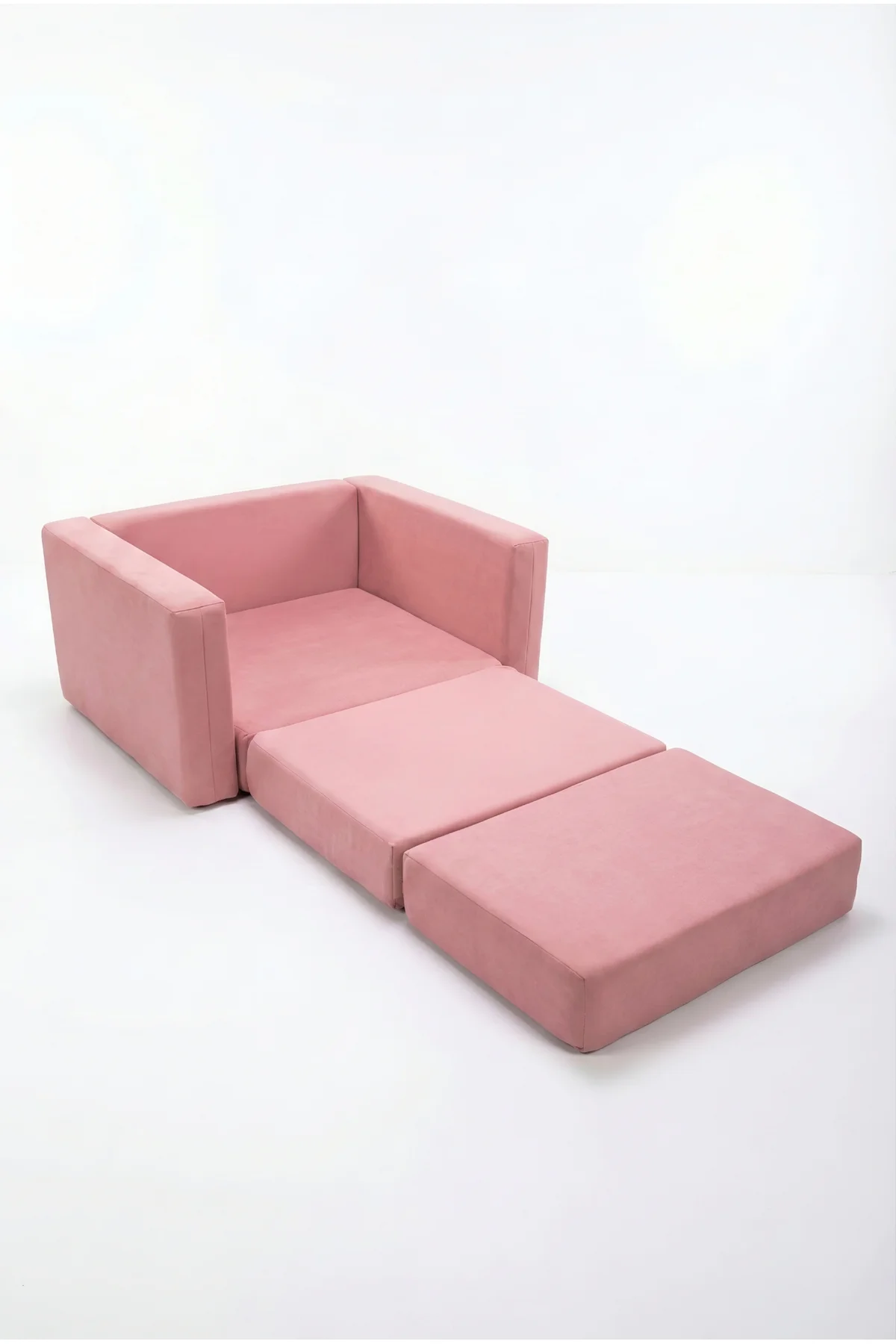 Çocuk Koltuğu Komple Sünger Katlanabilir Yataklı Minder Yatak (0-