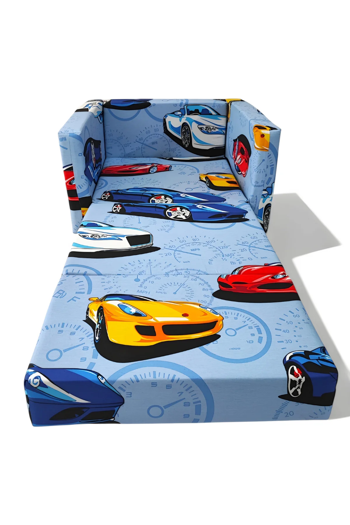 Çocuk Koltuğu Komple Sünger Katlanabilir Yataklı - Çocuk Minderi 